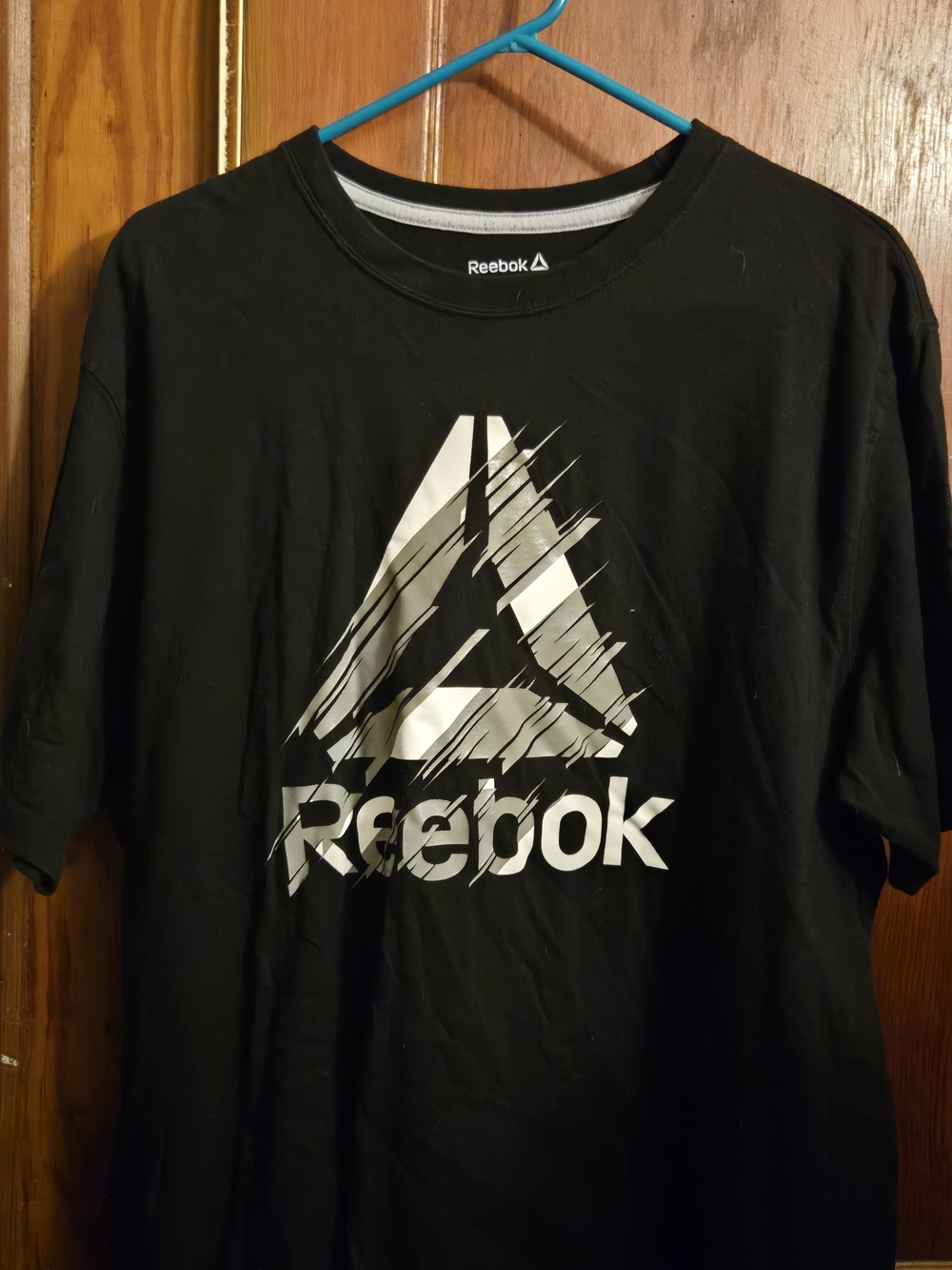 Reebok Black Graphic Logo Tee